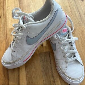Nike Court Legacy GS Sneakers White/Light Blue Pink – Youth 4Y / Women’s 5.5